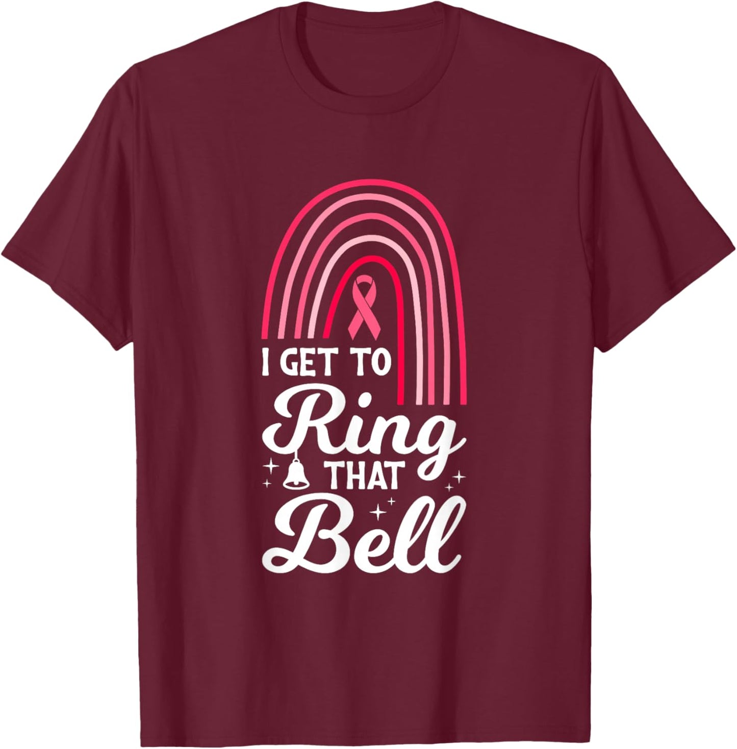 Ring That Bell Last Day Of Chemo Survivor End Of Chemo T-Shirt - T-Shirt | Maroon