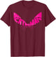 DC Catwoman Logo Ears Distressed T-Shirt - T-Shirt | Maroon