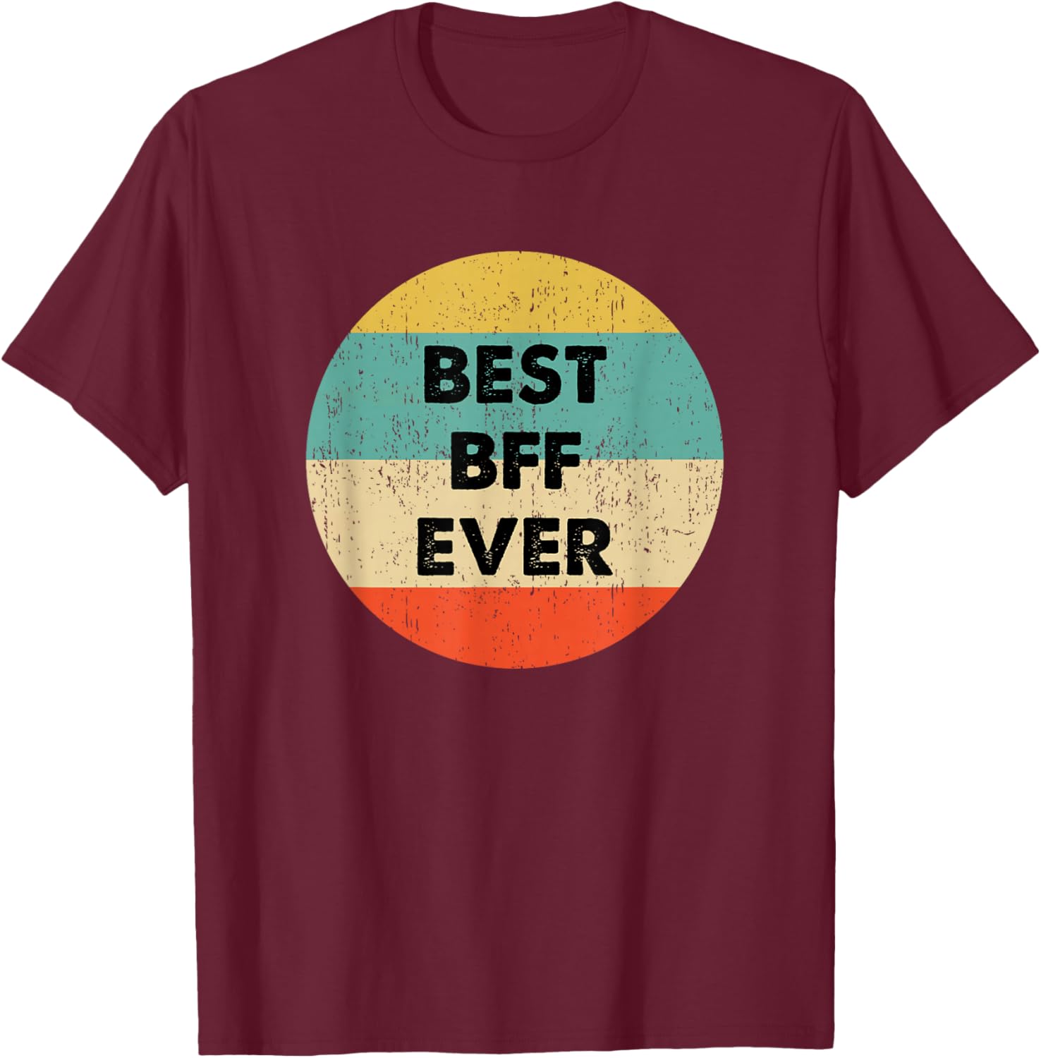 Bff T-Shirt - T-Shirt | Maroon