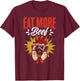 Eat More Beef Chicken Farmer Beef Funny Quote T-Shirt - T-Shirt | Maroon