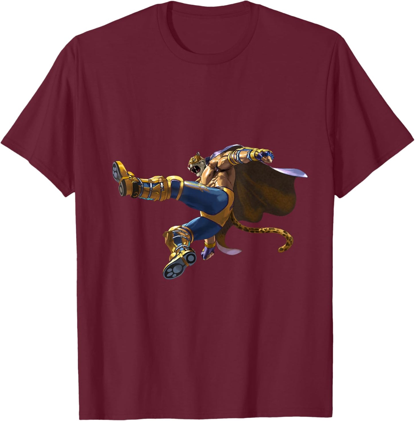 Tekken7 King 003 T-Shirt - T-Shirt | Maroon