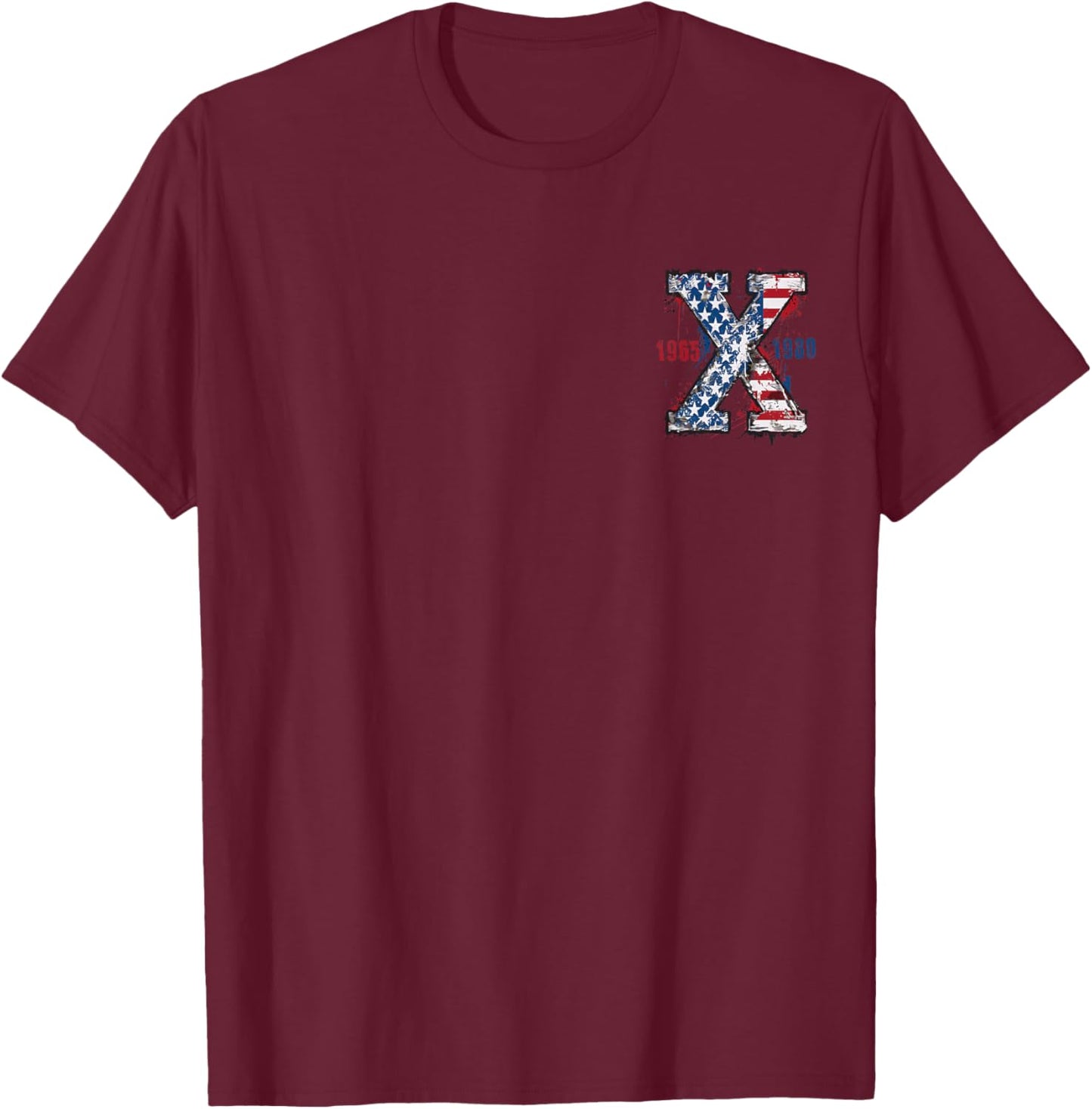 Proud Member of The Fuck Your Feelings Gen X USA 4Th of July T-Shirt - T-Shirt | Maroon