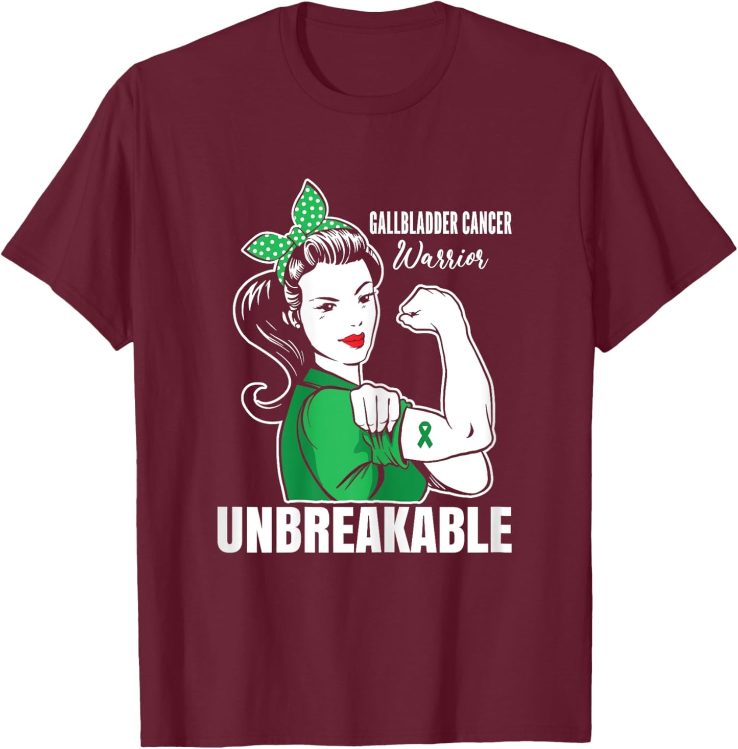 Gallbladder Removal Funny gallbladder cancer T-Shirt - T-Shirt | Maroon