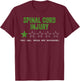 Tu Spinal Cord Injury Awareness Month Costume Ribbon T-Shirt - T-Shirt | Maroon