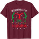 Gymnast Cartwheel For Christmas 2025 Gymnastic Tumbling Girl T-Shirt - T-Shirt | Maroon