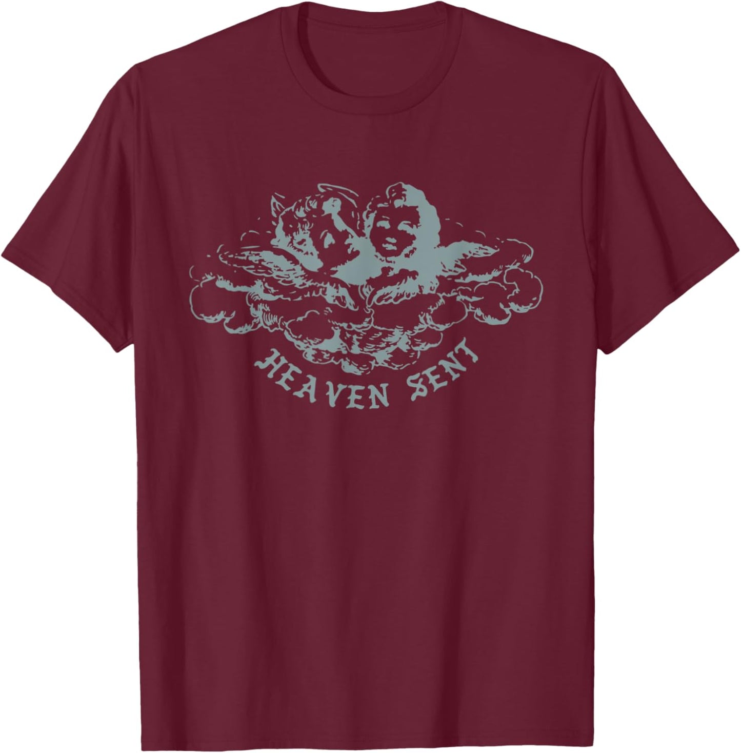 Heaven Sent T-Shirt - T-Shirt | Maroon