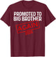 Big Brother Again 2026 Promoted to Big Bro Again 2026 T-Shirt - T-Shirt | Maroon