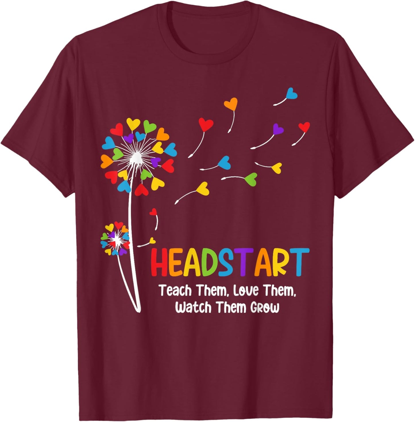 Headstart Teacher Early Childhood Educator T-Shirt - T-Shirt | Maroon