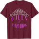 Queen of Everything Tiara Crown Jewels Royal Diamond T-Shirt - T-Shirt | Maroon