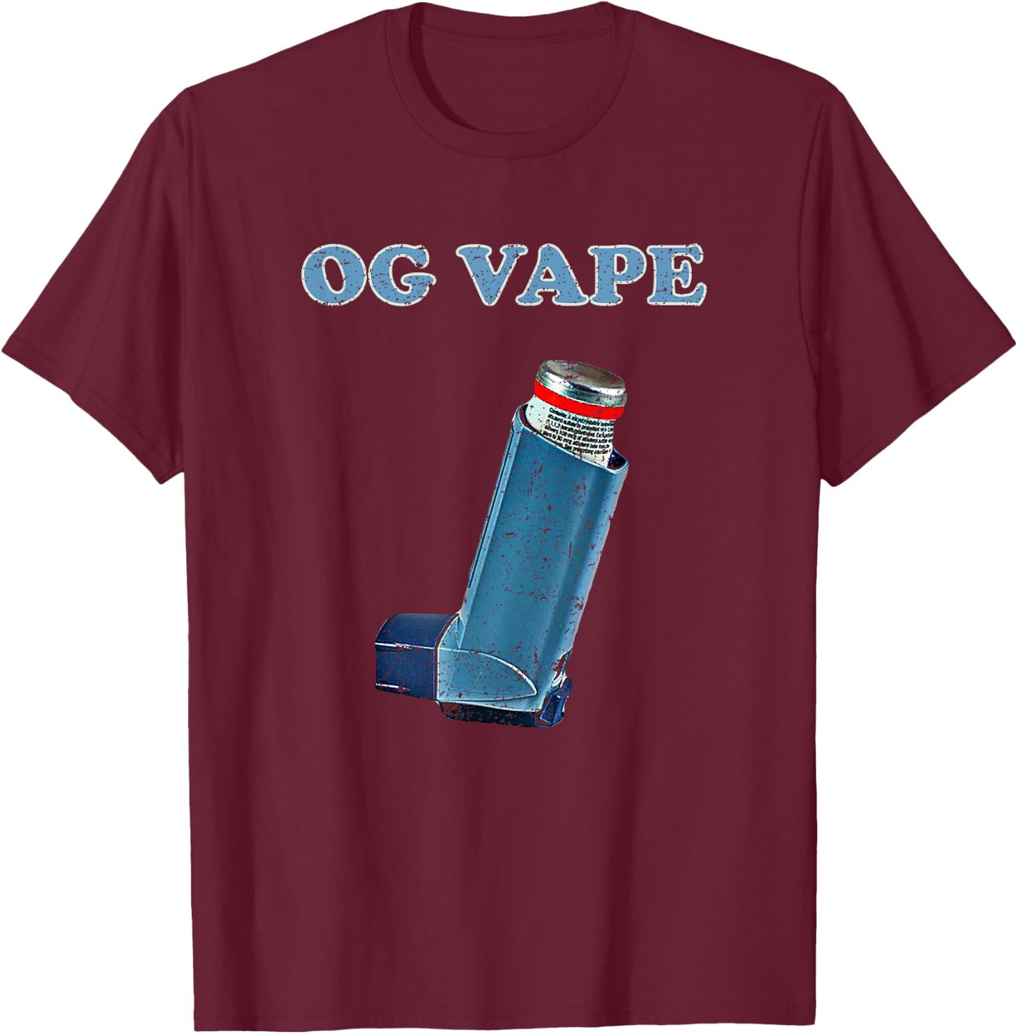UND Vape Shirt Funny Vape for Vaper Vaping T-Shirt - T-Shirt | Maroon
