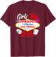 Girls Trip 2025 - Party in Las Vegas - Vegas Girls Trip 2025 T-Shirt - T-Shirt | Maroon