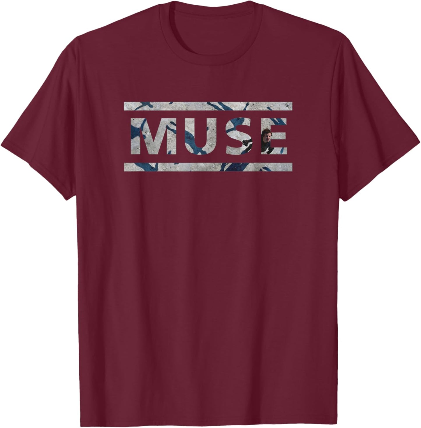 Muse Absolution Fill T-Shirt - T-Shirt | Maroon