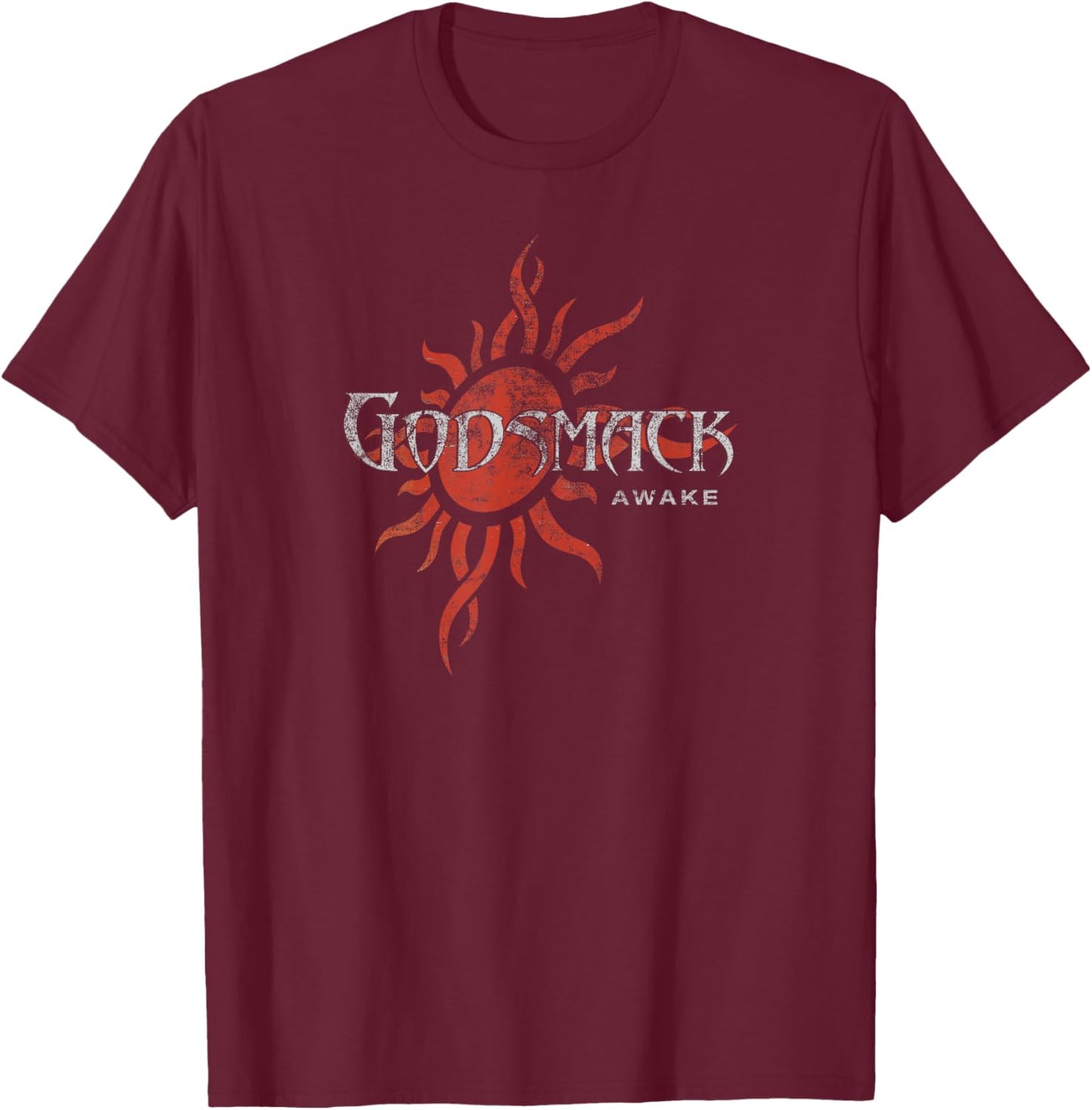 Godsmack – Awake Sun T-Shirt - T-Shirt | Maroon