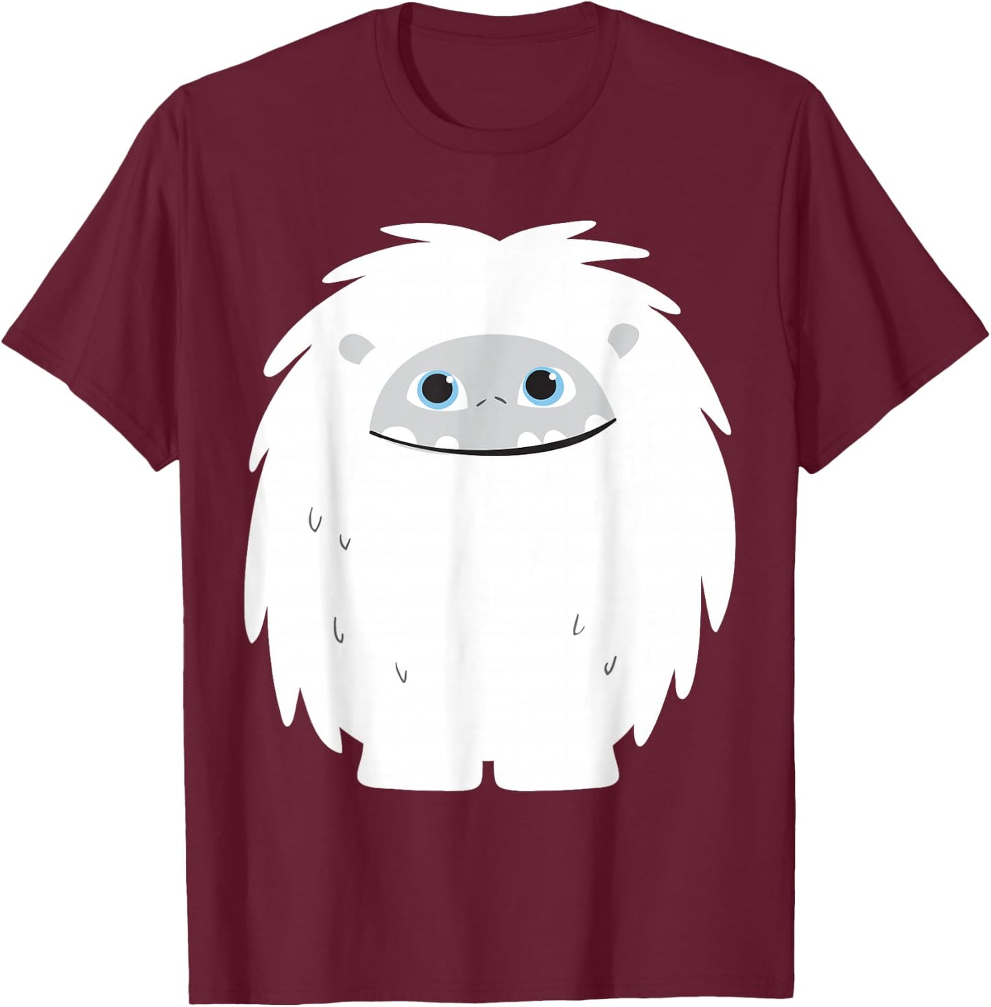 DreamWorks Abominable Smile T-Shirt - T-Shirt | Maroon