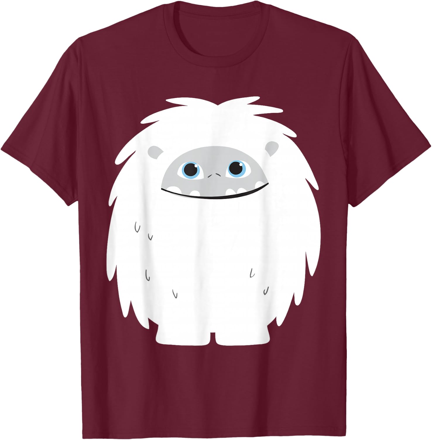 DreamWorks Abominable Smile T-Shirt - T-Shirt | Maroon