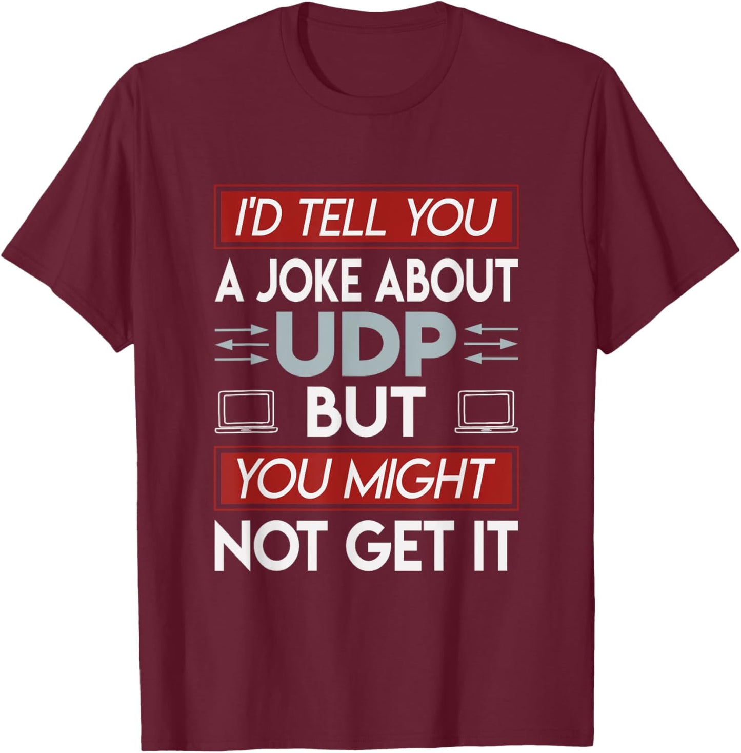 Network technician administrator expert for computer science T-Shirt - T-Shirt | Maroon
