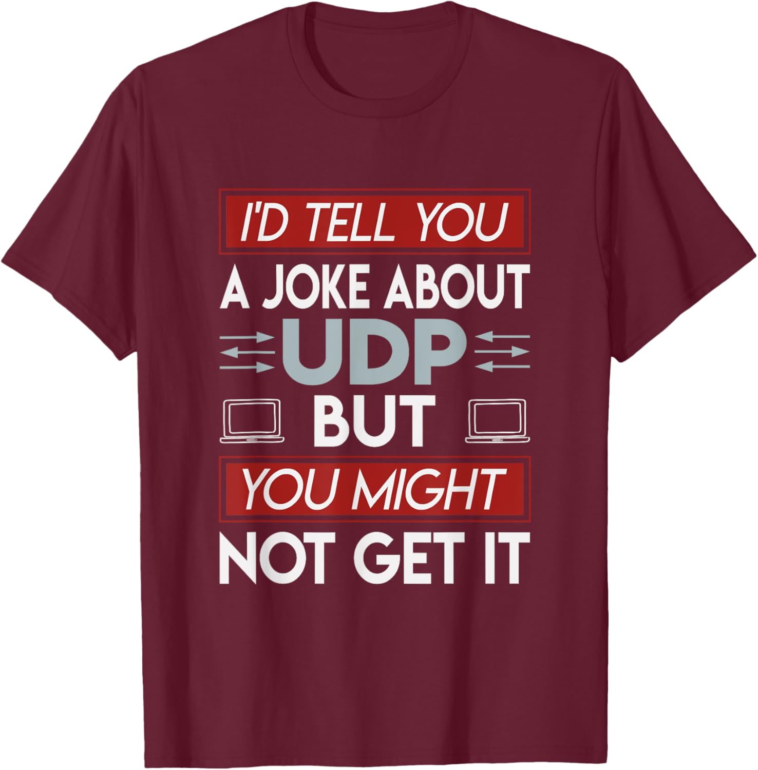 Network technician administrator expert for computer science T-Shirt - T-Shirt | Maroon