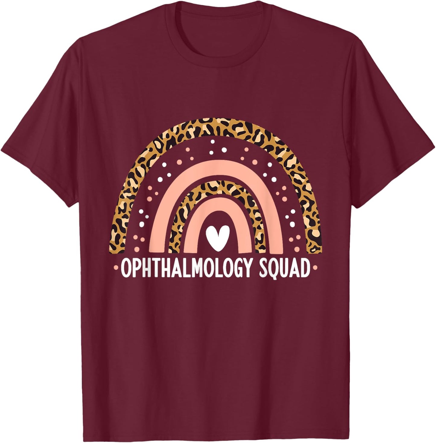 Ophthalmology Squad Optometry Students Ophthalmologists Eye T-Shirt - T-Shirt | Maroon