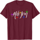 Mah Jong (mahjong) T-Shirt - T-Shirt | Maroon