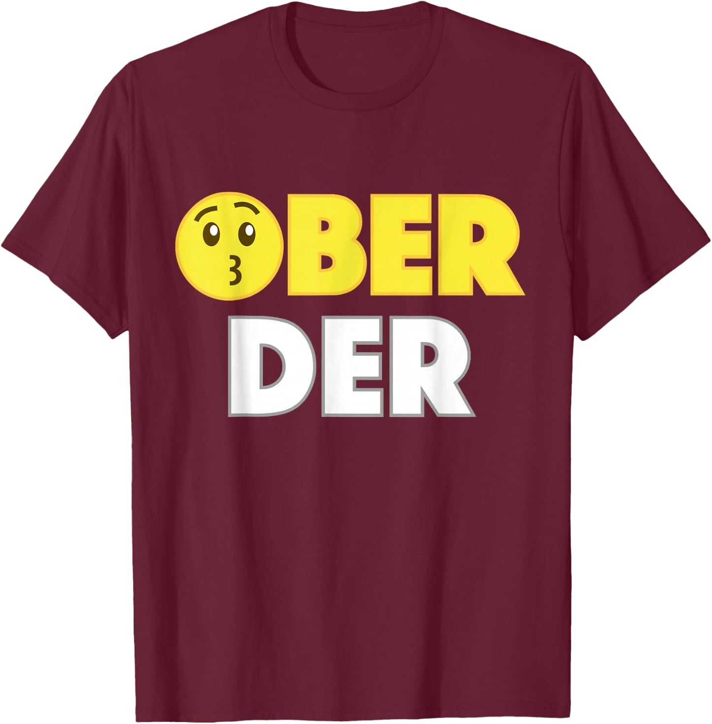 Funny Filipino Ober Der Pinoy T-Shirt - T-Shirt | Maroon