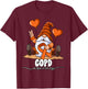 Copd Awareness T-Shirt - T-Shirt | Maroon