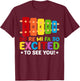 Do Re Mi Fa So Excited To See You School Music Teacher T-Shirt - T-Shirt | Maroon