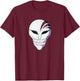 Bleach Hollow Mask Anime T-Shirt - T-Shirt | Maroon
