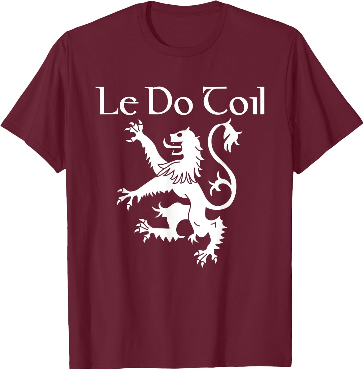Beer Please In Scots Gaelic Shirt Funny Scottish Souvenir T-Shirt - T-Shirt | Maroon