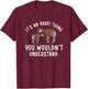 It's An Okapi Thing Okapi Lover Okapi Girl Okapi Boy Okapis T-Shirt - T-Shirt | Maroon