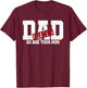 Dad Off Duty Go Ask Your Mom Fatherhood Happy Father's Day T-Shirt - T-Shirt | Maroon