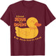 Ducks Lover Christian Religion Faith Jesus Catholic T-Shirt - T-Shirt | Maroon
