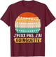 Je peux pas j'ai Guinguette , Black, S T-Shirt - T-Shirt | Maroon