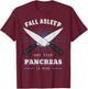 Diabetic Pancreas Diabetes Awareness Survivor Blood Sugar T-Shirt - T-Shirt | Maroon