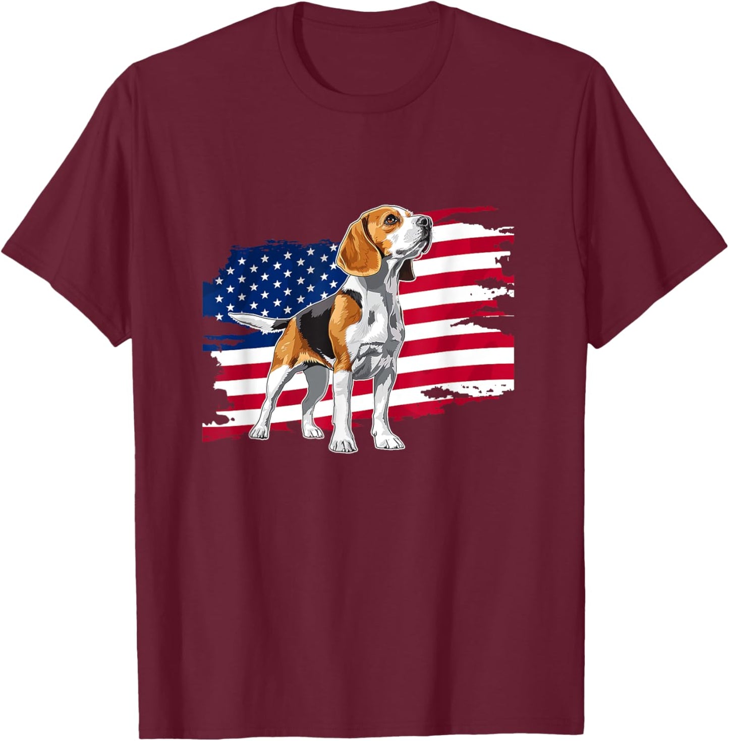 Beagle T-Shirt - T-Shirt | Maroon