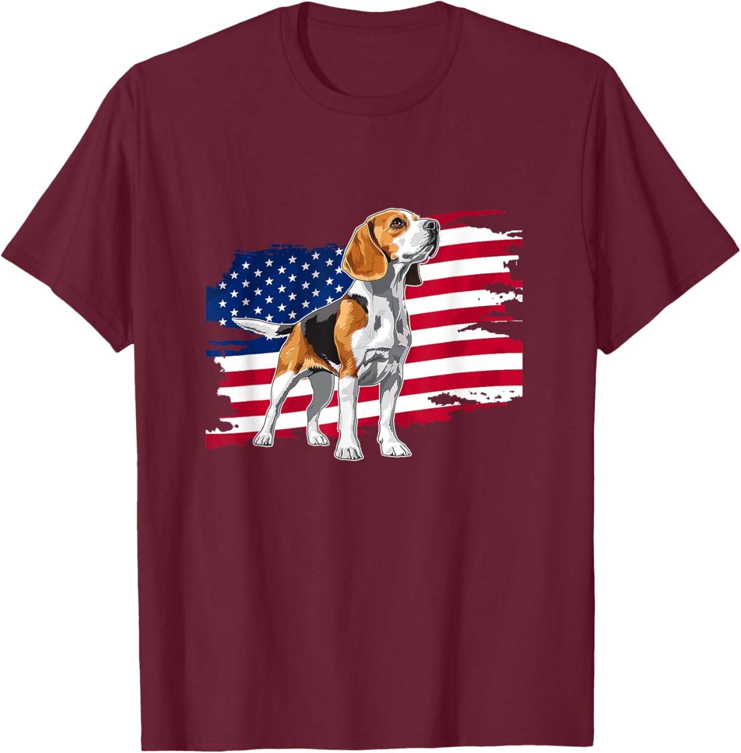 Beagle T-Shirt - T-Shirt | Maroon