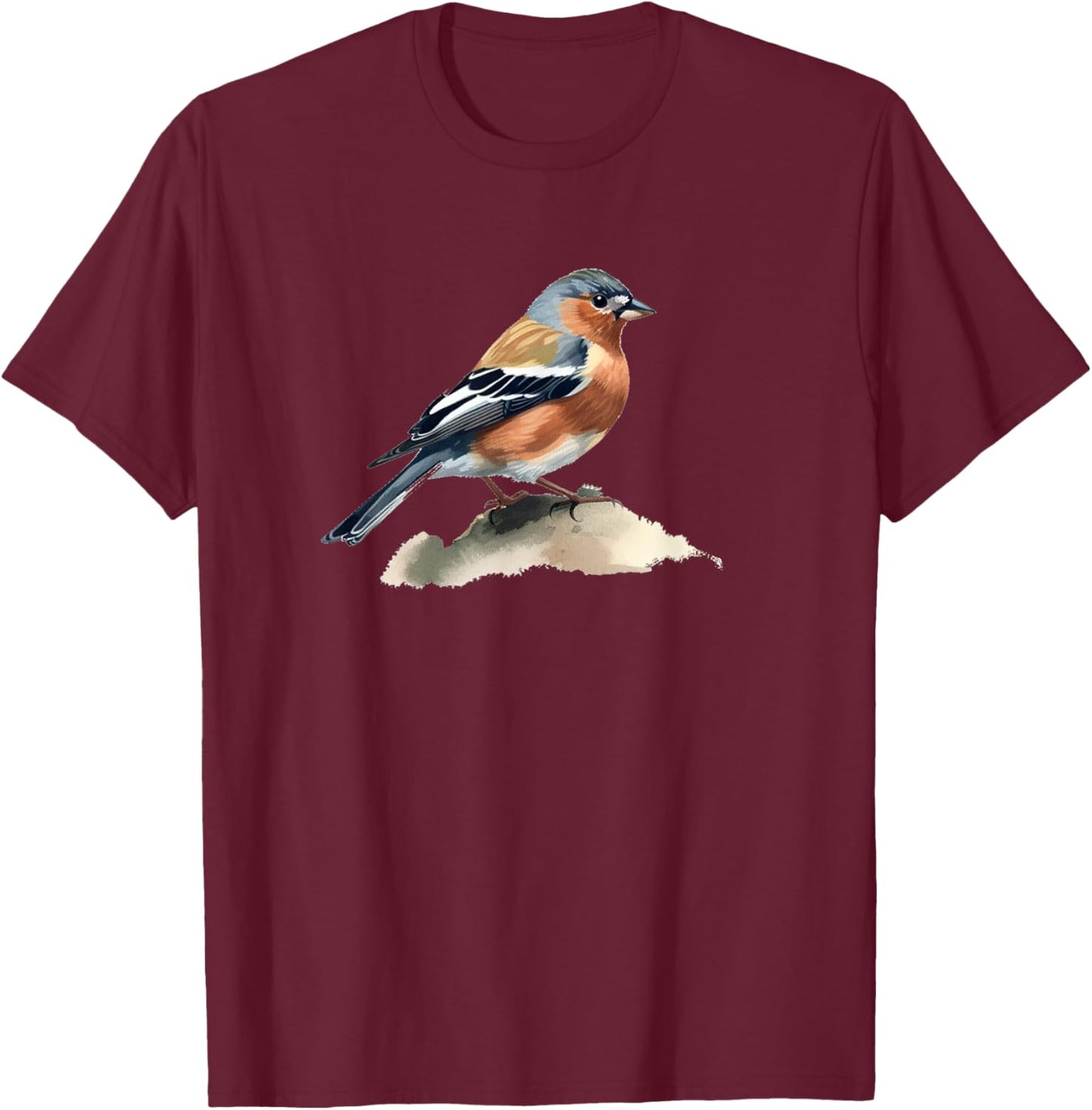 Chaffinch T-Shirt - T-Shirt | Maroon