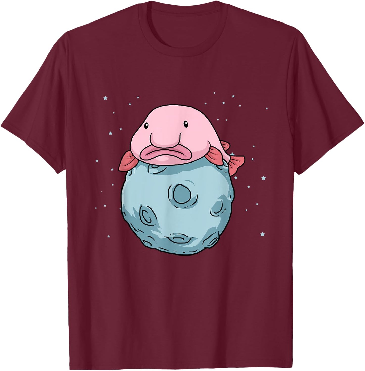 Astronaut Blobfish Shirt Kids Blobfish Gifts Men Blobfish T-Shirt - T-Shirt | Maroon
