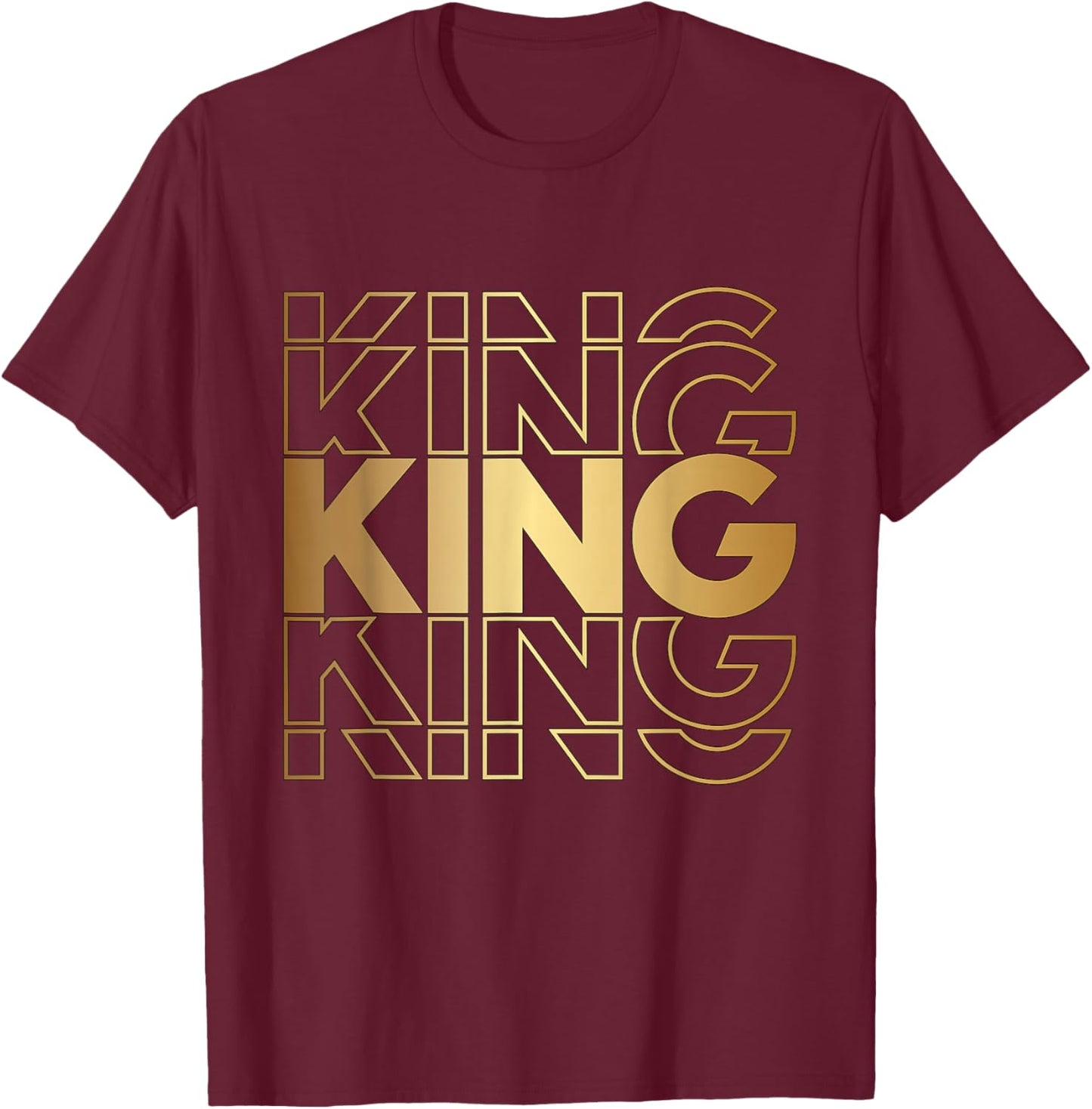King King King T-Shirt - T-Shirt | Maroon