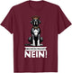 Bevor Du Fragst Nein Deutsche Dogge Doggenbesitzer Doggen T-Shirt - T-Shirt | Maroon