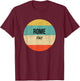 Rome Italy T-Shirt - T-Shirt | Maroon