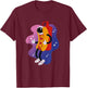 Hotdog in space space hot dog astronaut funny galaxy T-Shirt - T-Shirt | Maroon