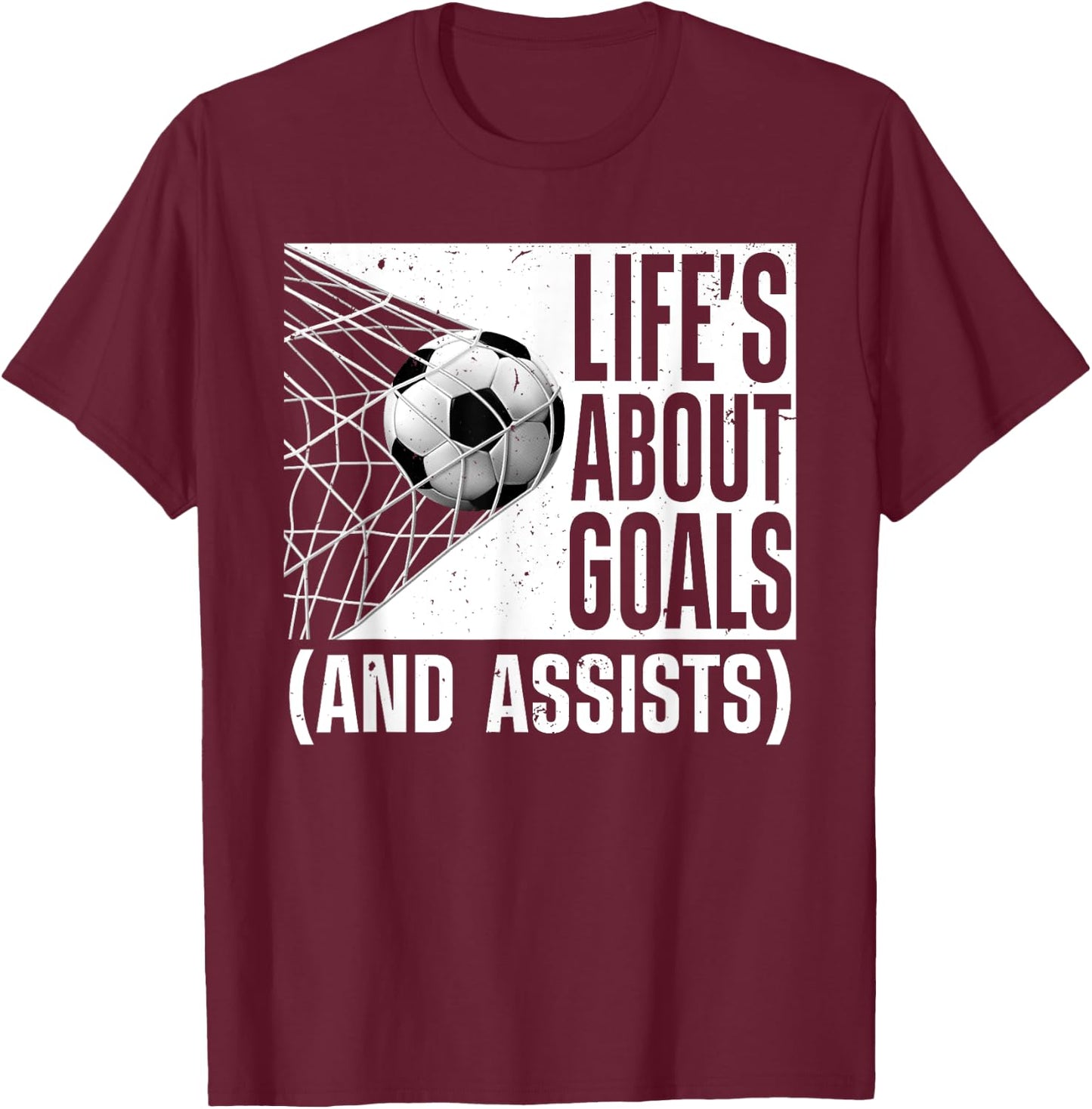Cool Soccer Art Women Soccer Lovers Soccer Player T-Shirt - T-Shirt | Maroon