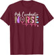 Leopard MDS Nurse Funny MDS Nursing MDS Nurses T-Shirt - T-Shirt | Maroon