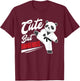 Cute But Dangerous Panda Taekwondo Fighter Funny Taekwondo T-Shirt - T-Shirt | Maroon