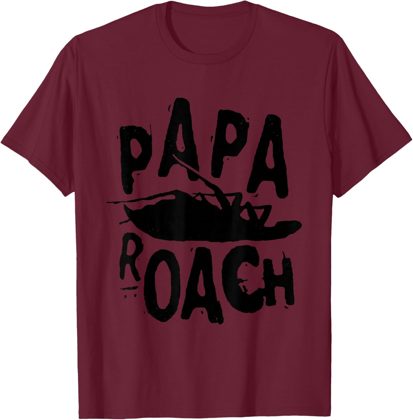 Papa Roach - Official Merchandise - Classic Infest Logo T-Shirt - T-Shirt | Maroon