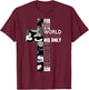 Camo Christian Cross Bible Verse Gifts Men Kids John 3 16 T-Shirt - T-Shirt | Maroon