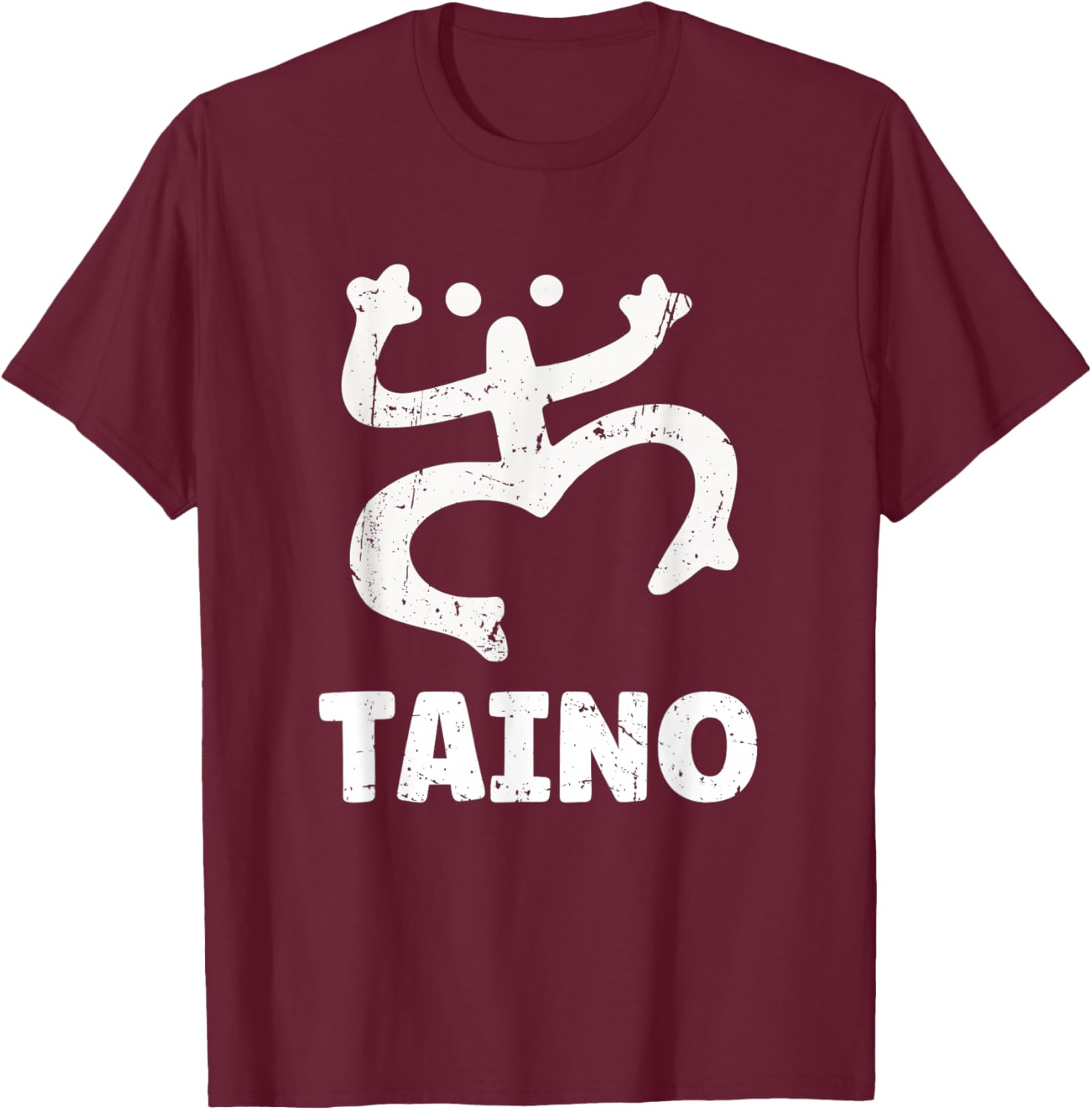Coqui Taino Puerto Rico Frog Boricua T-Shirt - T-Shirt | Maroon