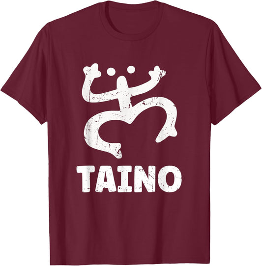 Coqui Taino Puerto Rico Frog Boricua T-Shirt - T-Shirt | Maroon