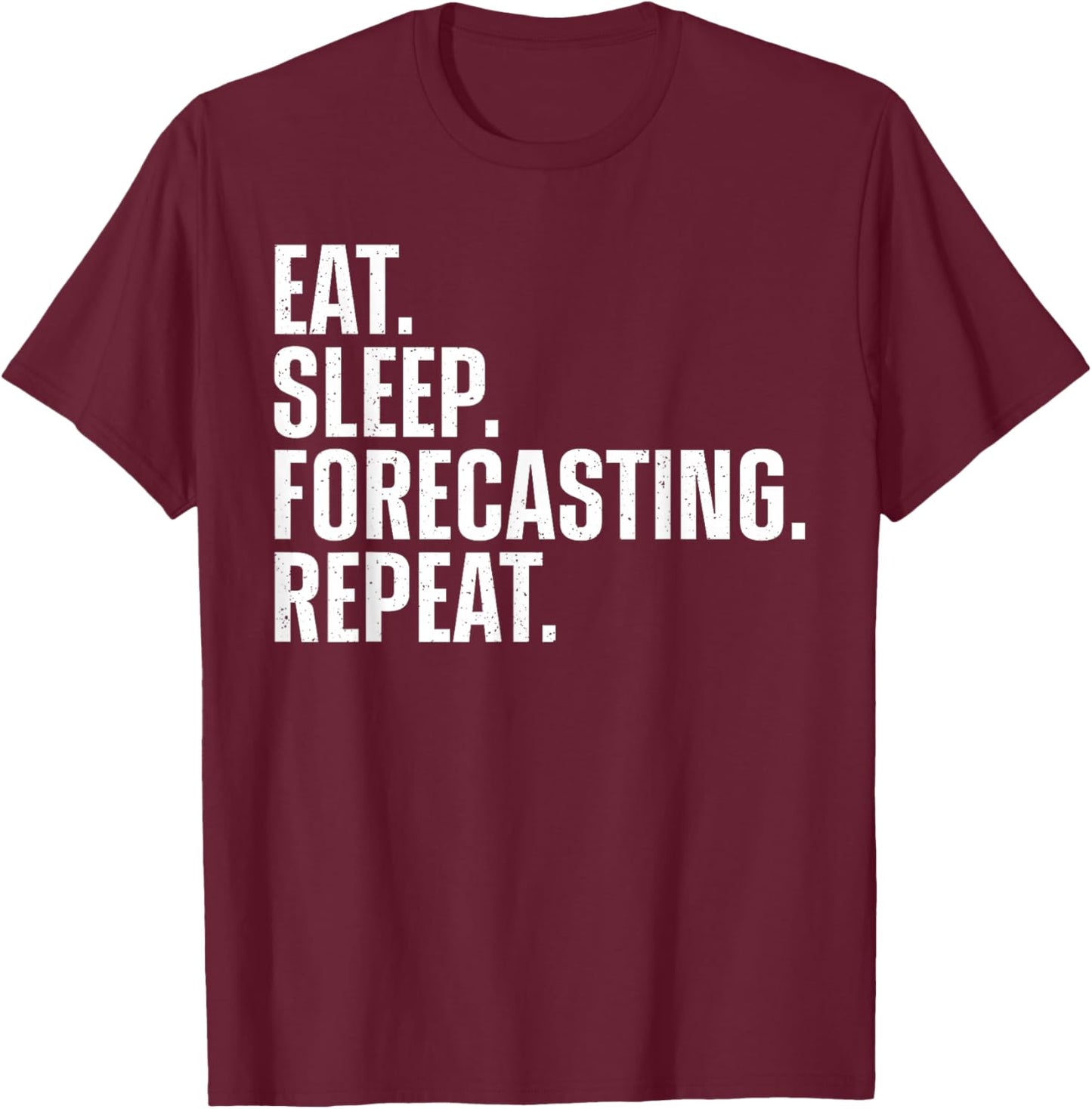 Best Weather Forecasting Art Women Cloud Meteorology T-Shirt - T-Shirt | Maroon