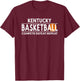 Kentucky Basketball - Compete Defeat Repeat T-Shirt - T-Shirt | Maroon